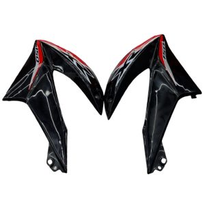 Aletas Cubre Estanque HAYPO Honda XR-150 (Negras)