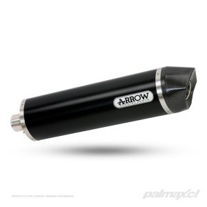 Silenciador Maxi Race de aluminio Dark BMW F 650 GS '08/09 F800 GS '09 | Arrow