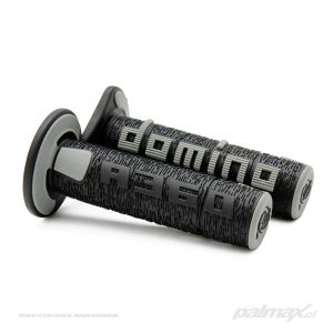 Puños Off-Road A360 | Domino · Negro/Naranja
