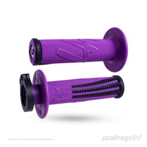 Puños con bloqueo (Lock-on) Emig PRO MX V2 grip | ODI · Negro/Blanco