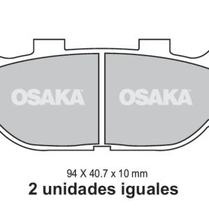 PASTILLAS FRENO, JGO. D.LMP291