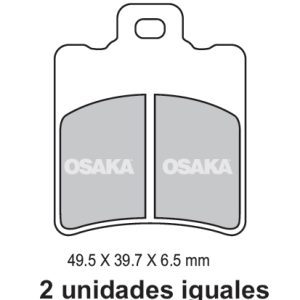 PASTILLAS FRENO, JGO.   LMP371