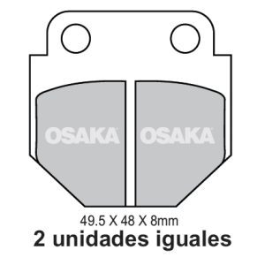 PASTILLAS FRENO, JGO.   DEL.