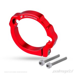 Protector de brida de escape para KTM, Husqvarna, Gas-Gas (Roja) | Zeta Racing